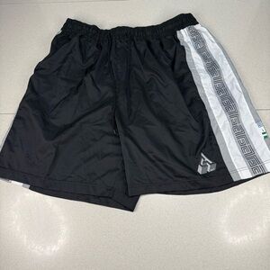 Nike Black and White Greek Freak Basketball  Athletic Shorts